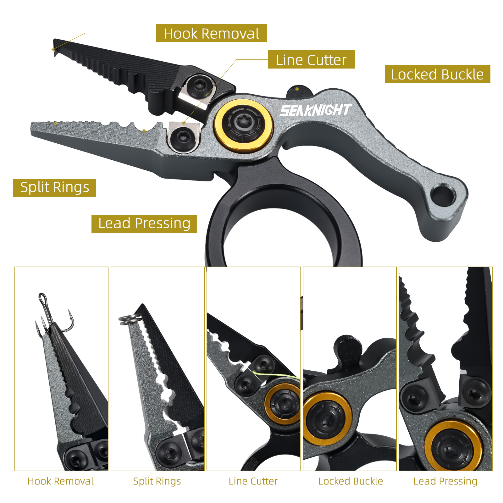Рыболовные плоскогубцы SeaKnig – обзор и цена Fishing Equipment Price