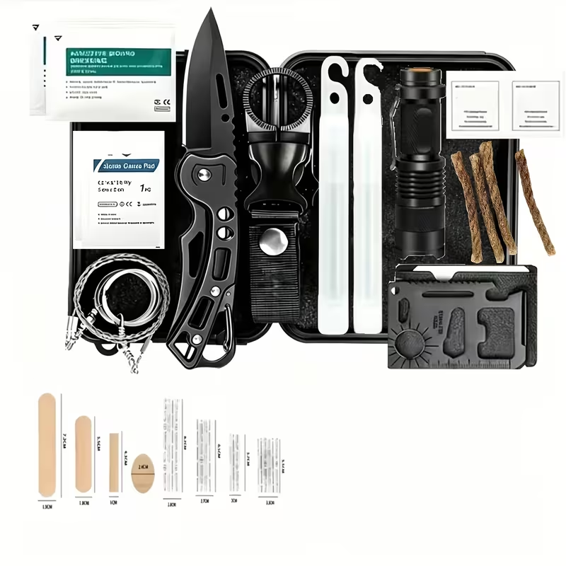 Набор для выживания «62 в 1»,  – обзор и цена Fishing Equipment Essentials